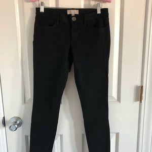 Banana Republic Sloan Skinny Stretch Pants Black 0